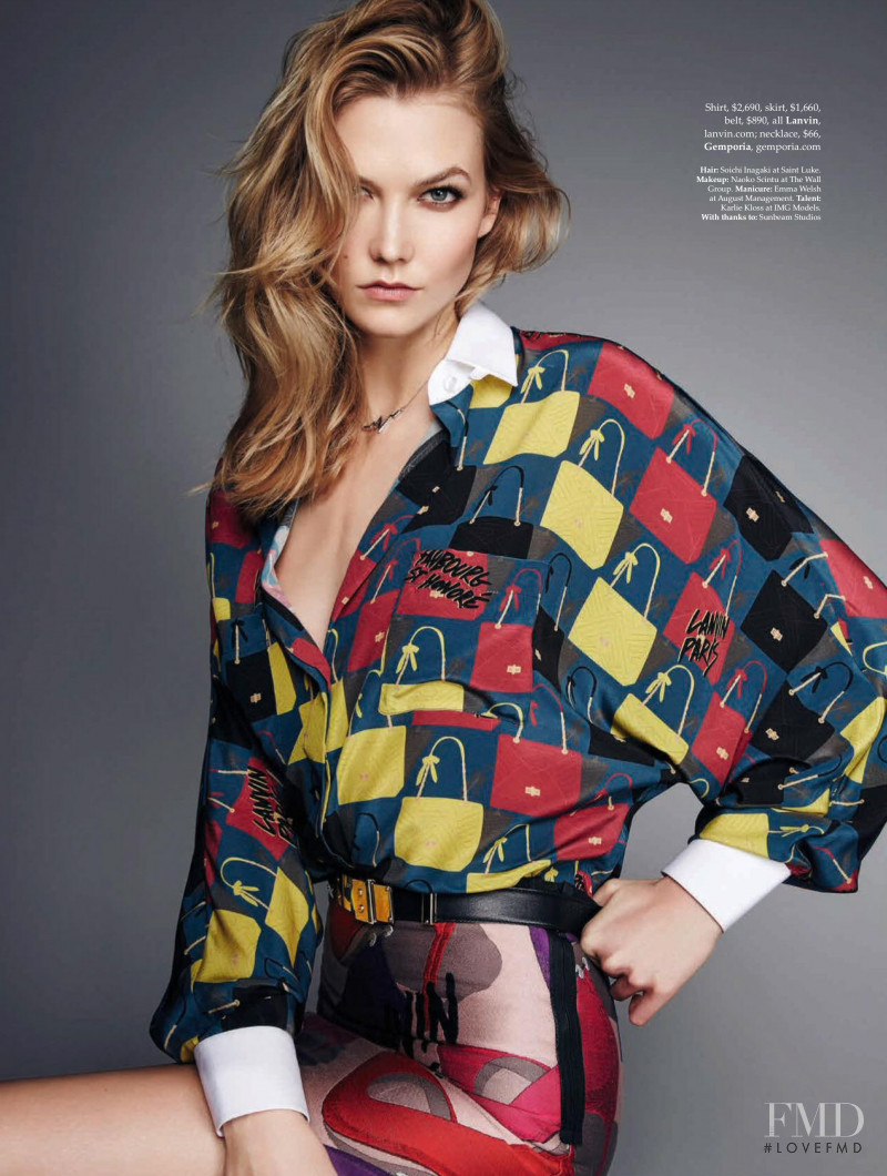 Karlie Kloss featured in Knowledge is Power, April 2016