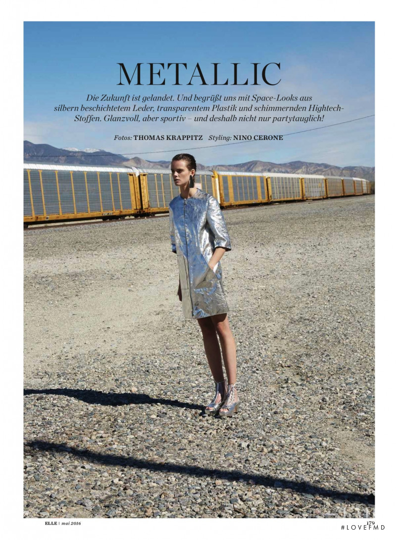 Maaike Klaasen featured in Metalic, May 2016