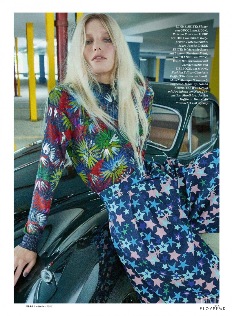 Marique Schimmel featured in Glam Rock, October 2016