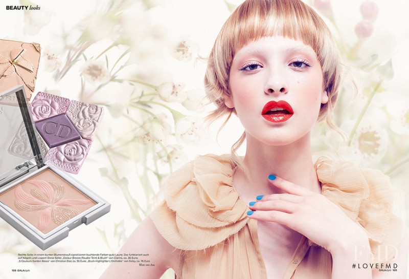 Valeria Smirnova featured in Sweet, sweet Flowers, March 2012