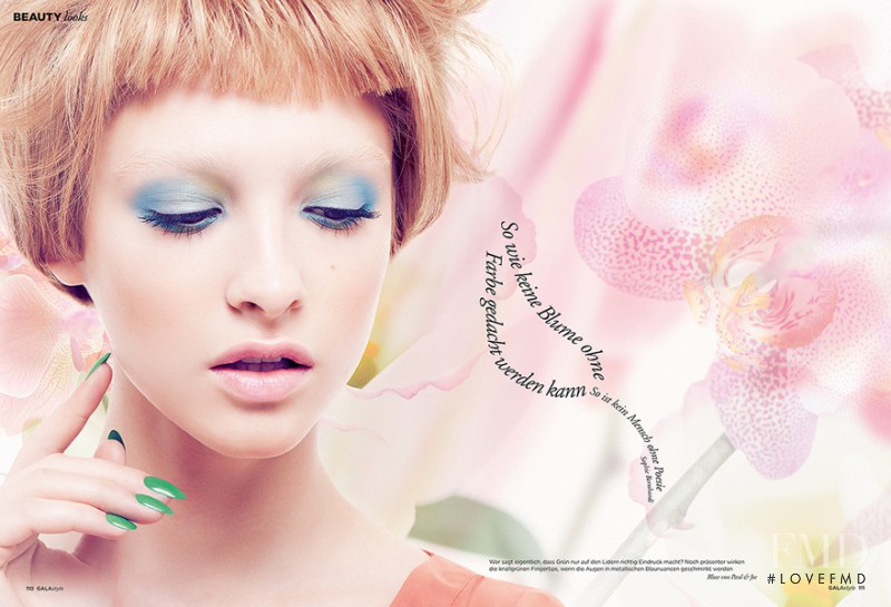 Valeria Smirnova featured in Sweet, sweet Flowers, March 2012