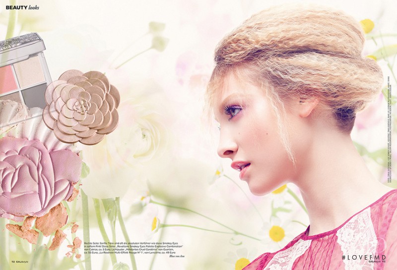 Valeria Smirnova featured in Sweet, sweet Flowers, March 2012