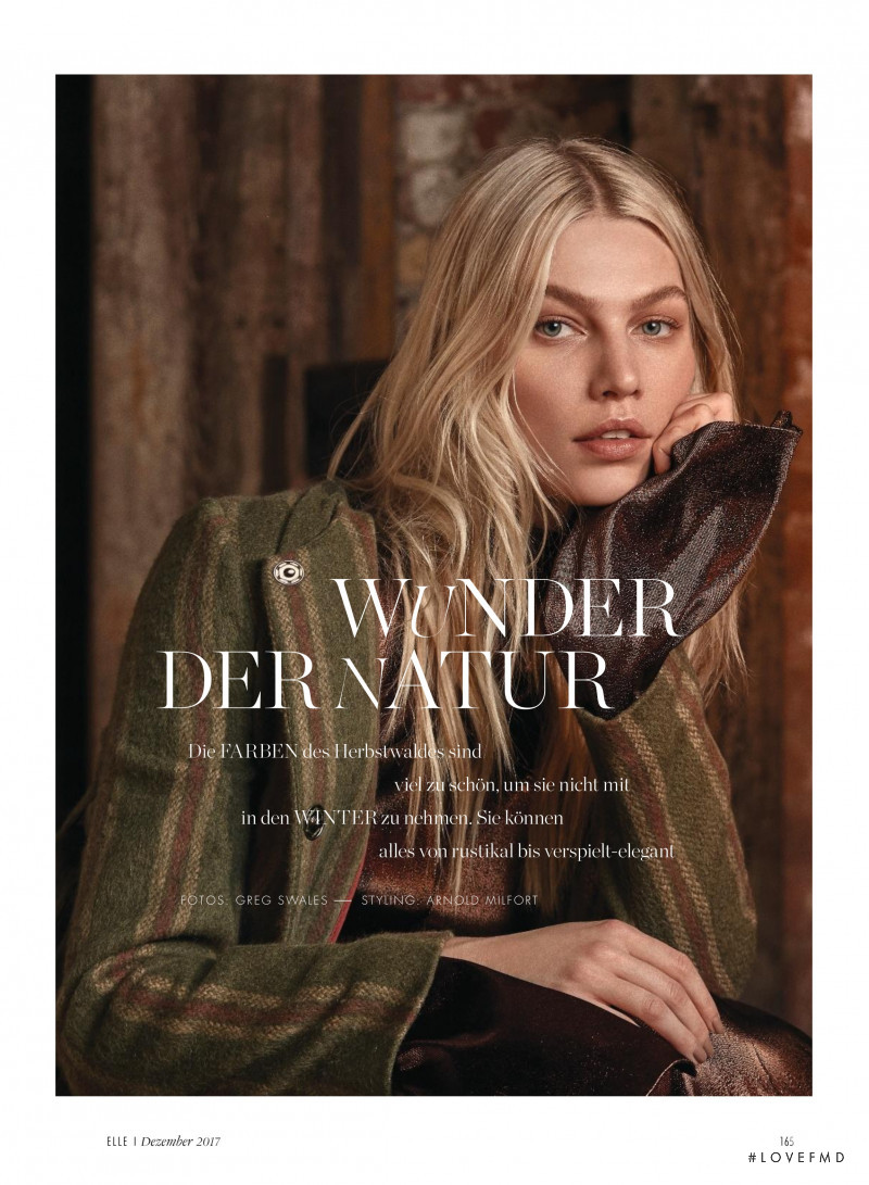 Aline Weber featured in Wunder der Natur, December 2017