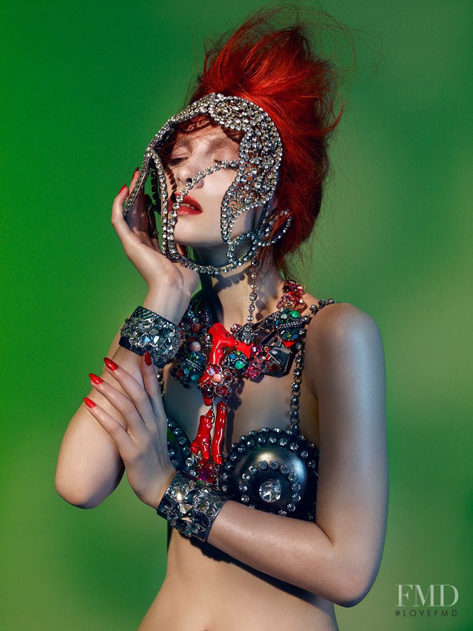 Valeria Smirnova featured in Swarovski\'s Zodiac Goddesses 2012, December 2011