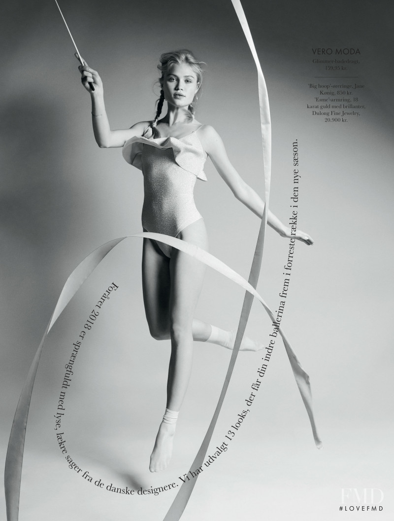 Camilla Forchhammer Christensen featured in Gymnastic, January 2018