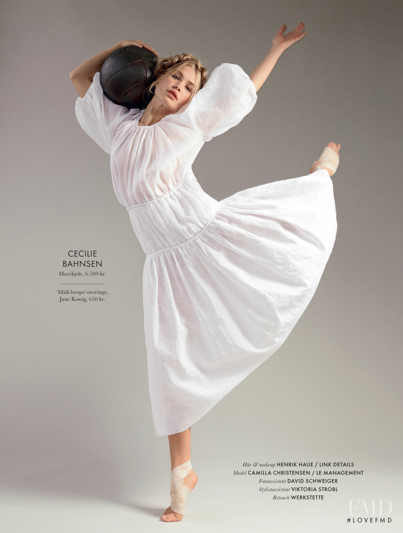 Camilla Forchhammer Christensen featured in SPORTY BALLERINA, January 2018