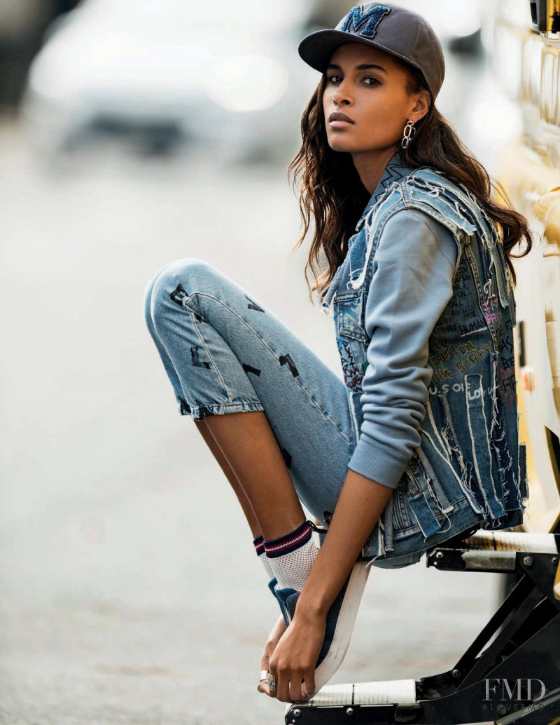 Cindy Bruna featured in Lo Street Denim, February 2018