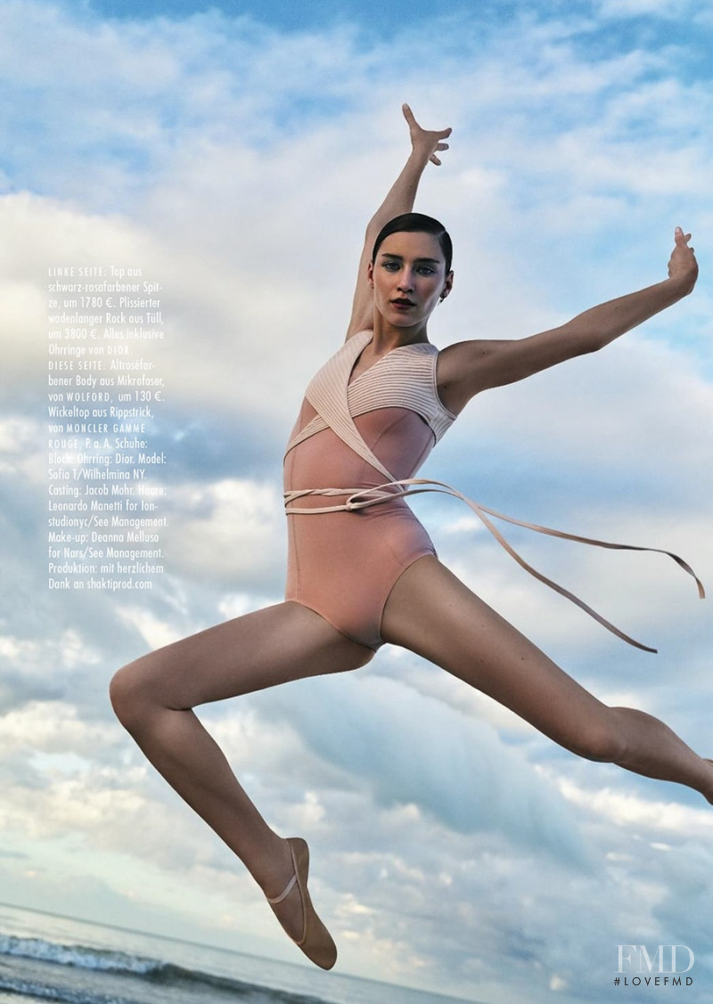 Sofia Tesmenitskaya featured in Ballerina, March 2018