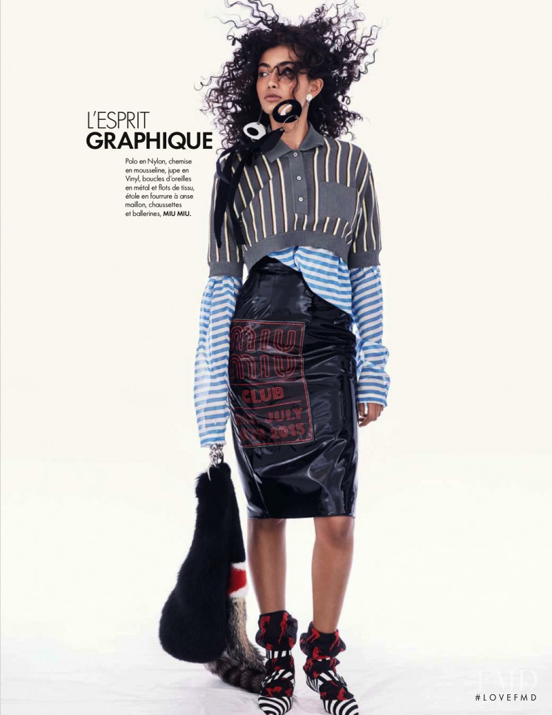 Kelly Gale featured in Ces silhouettes feront les printemps, January 2016