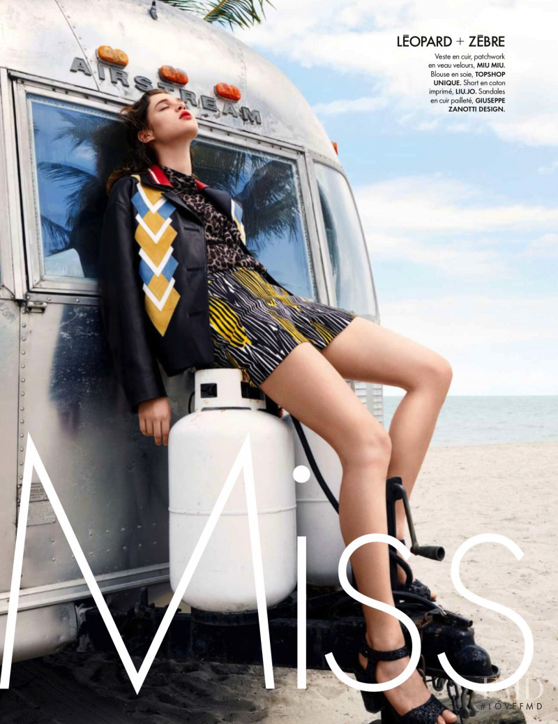 Anais Pouliot featured in Miss Mix, April 2016