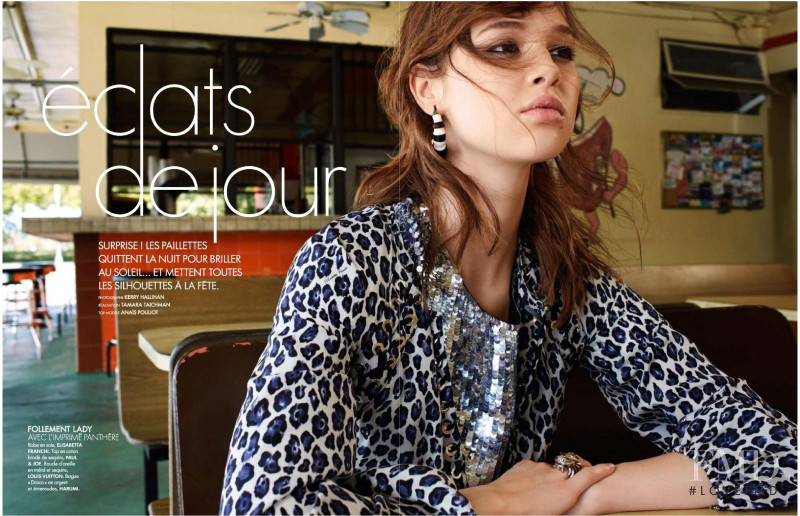 Anais Pouliot featured in Eclats De Jour, May 2016