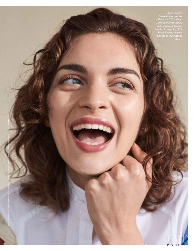 Magda Laguinge featured in Non A La Fatigue!, October 2016