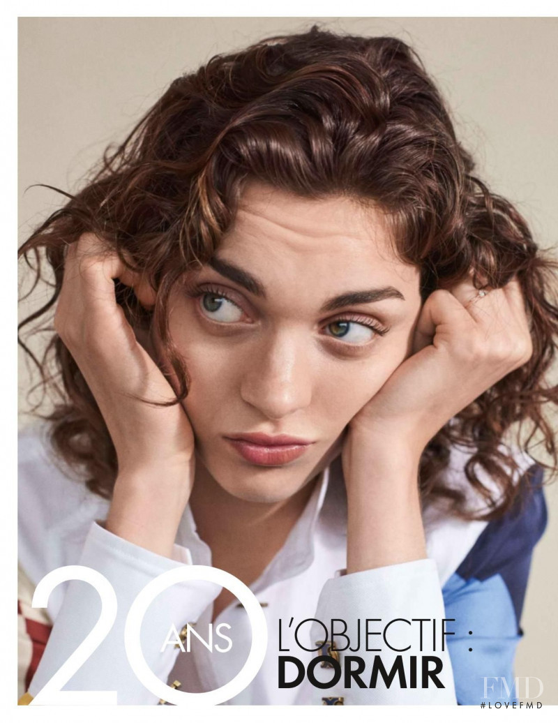 Magda Laguinge featured in Non A La Fatigue!, October 2016