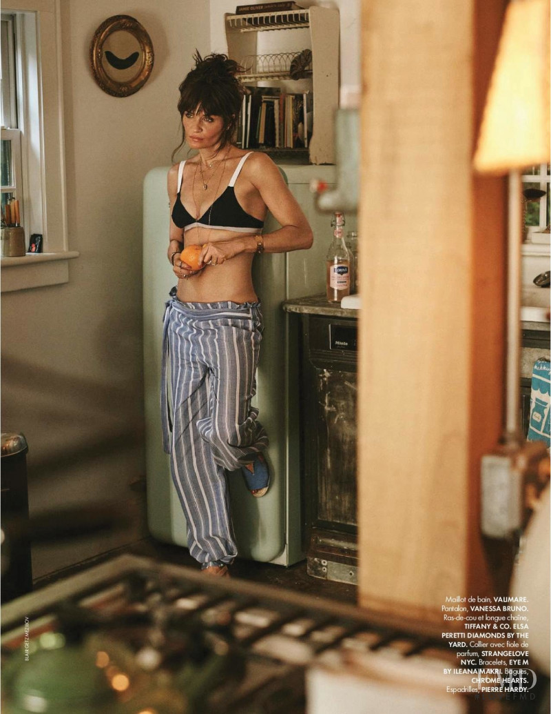 Helena Christensen featured in Un Air De Country, July 2018