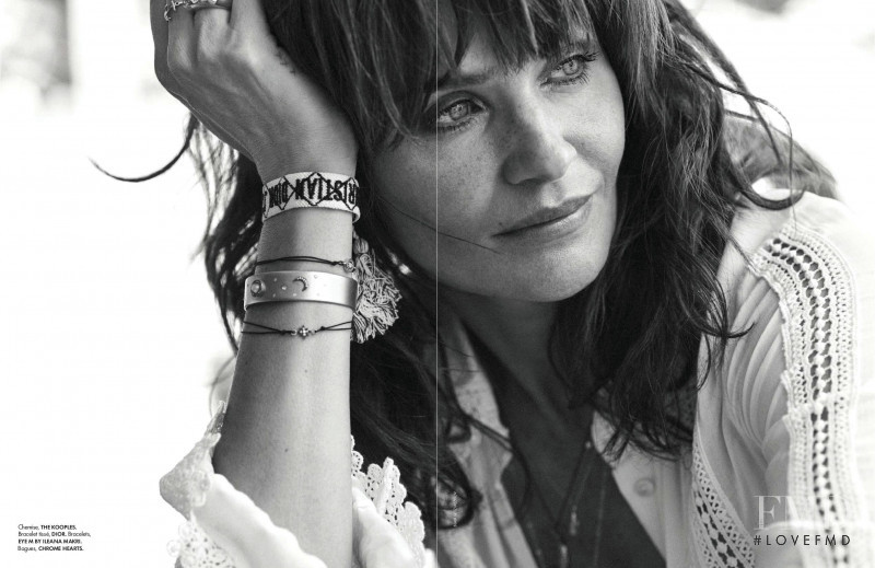 Helena Christensen featured in Un Air De Country, July 2018