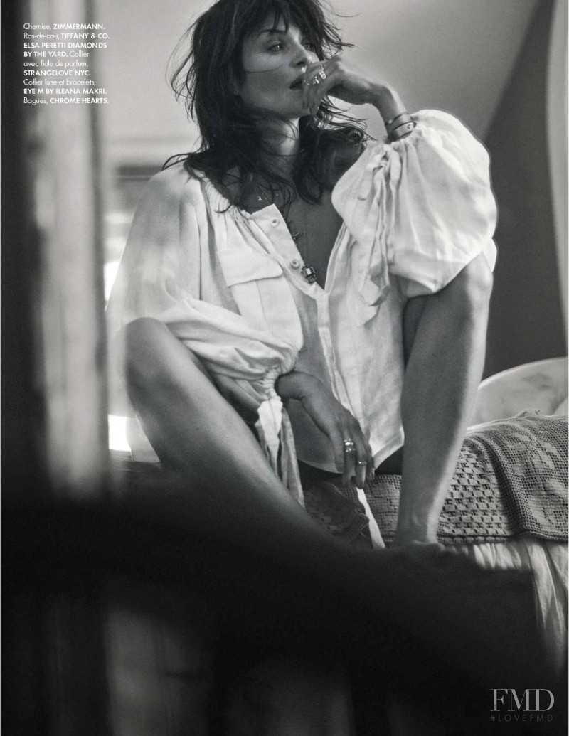 Helena Christensen featured in Un Air De Country, July 2018