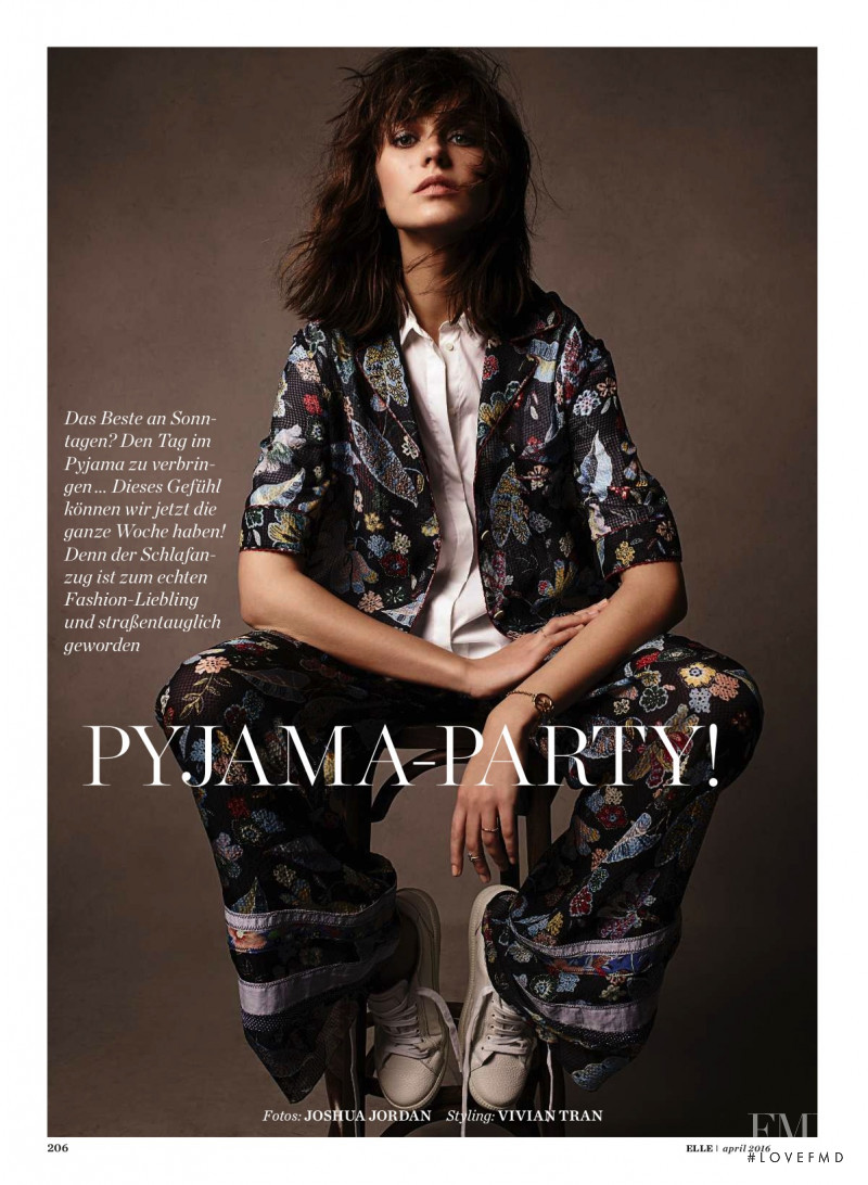 Marta Dyks featured in Pajama Party, April 2016