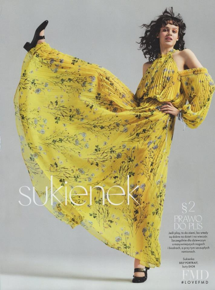 Mag Cysewska featured in Ministertwo Sukienek, July 2018