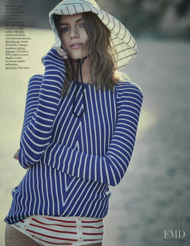 Valery Kaufman featured in We Love Stripes!, July 2018