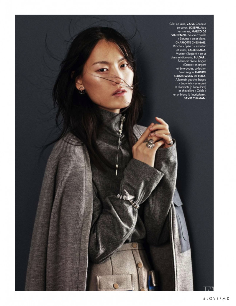 Hye Seung Lee featured in Grise, December 2015