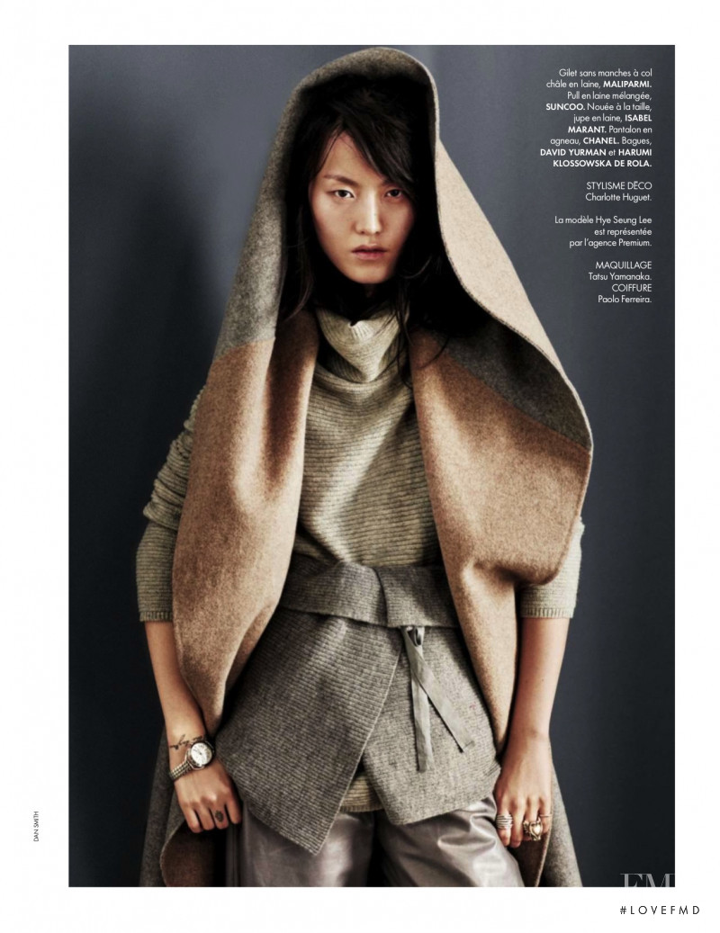 Hye Seung Lee featured in Grise, December 2015