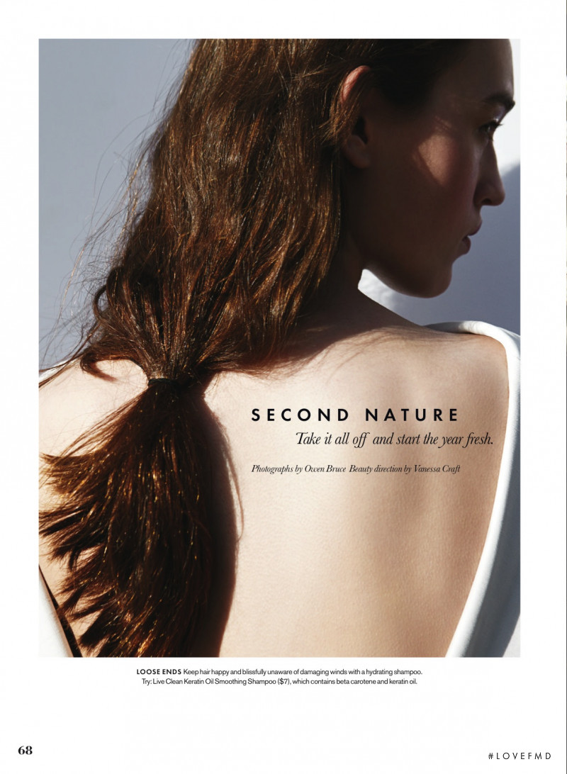 Elizabeth Davison featured in Second Nature, January 2016
