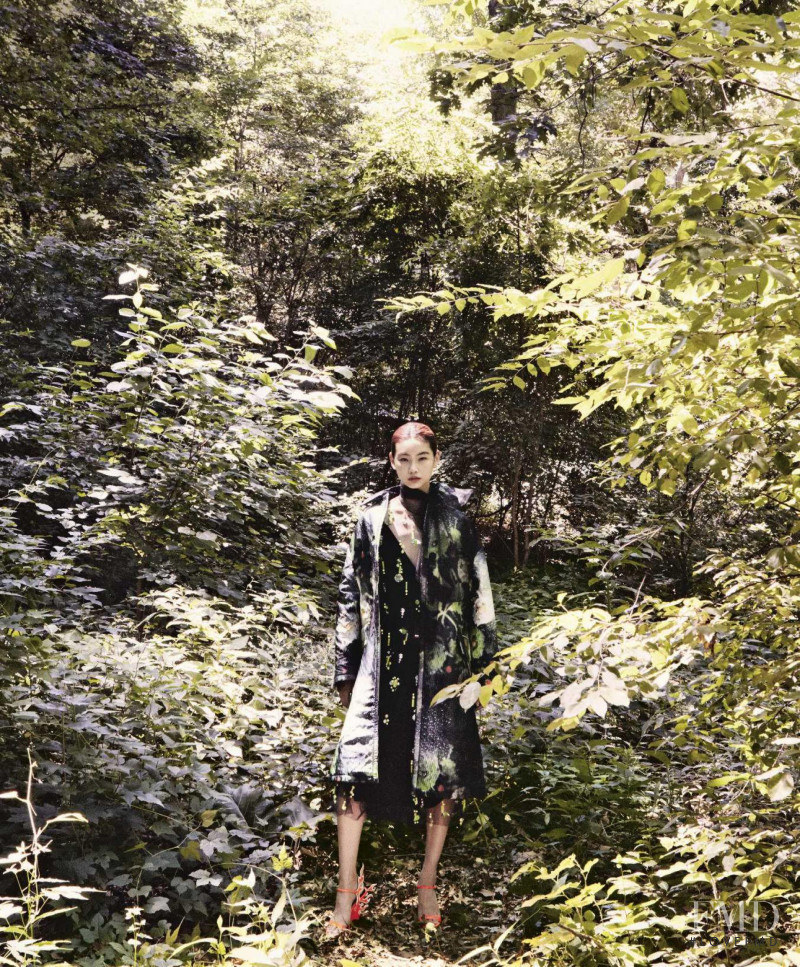 HoYeon Jung featured in Coat Check, September 2018