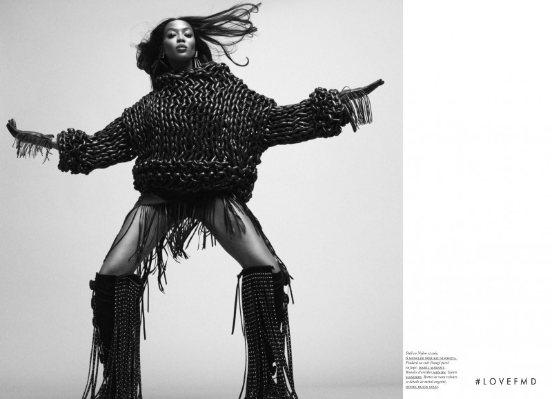 Naomi Campbell featured in Naomi, September 2018