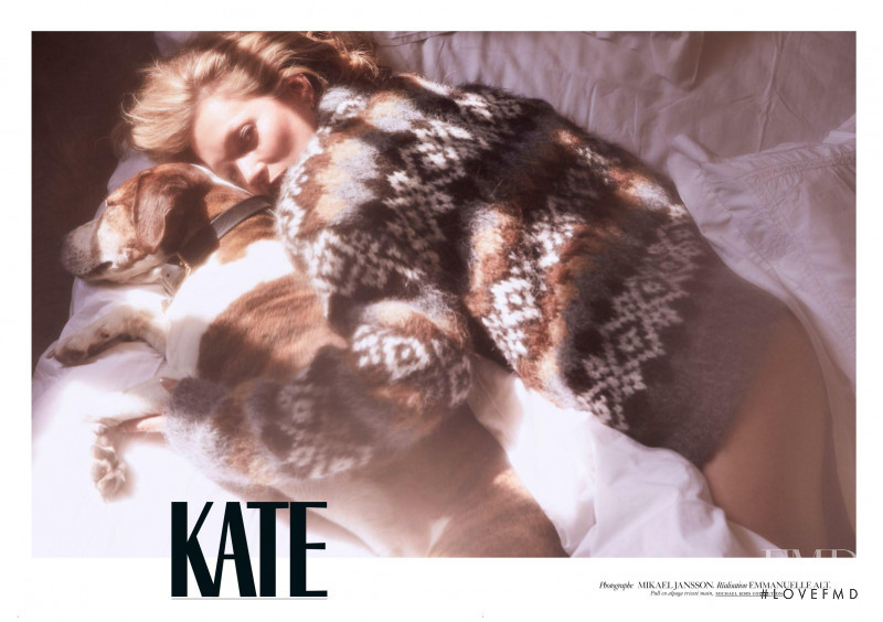 Kate Moss featured in Kate, September 2018