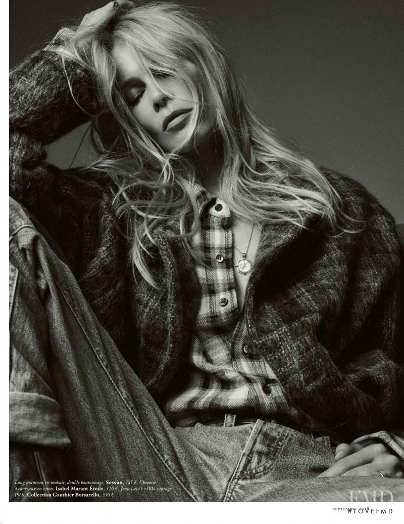 Claudia Schiffer featured in Miss Vogue: Claudia, September 2018