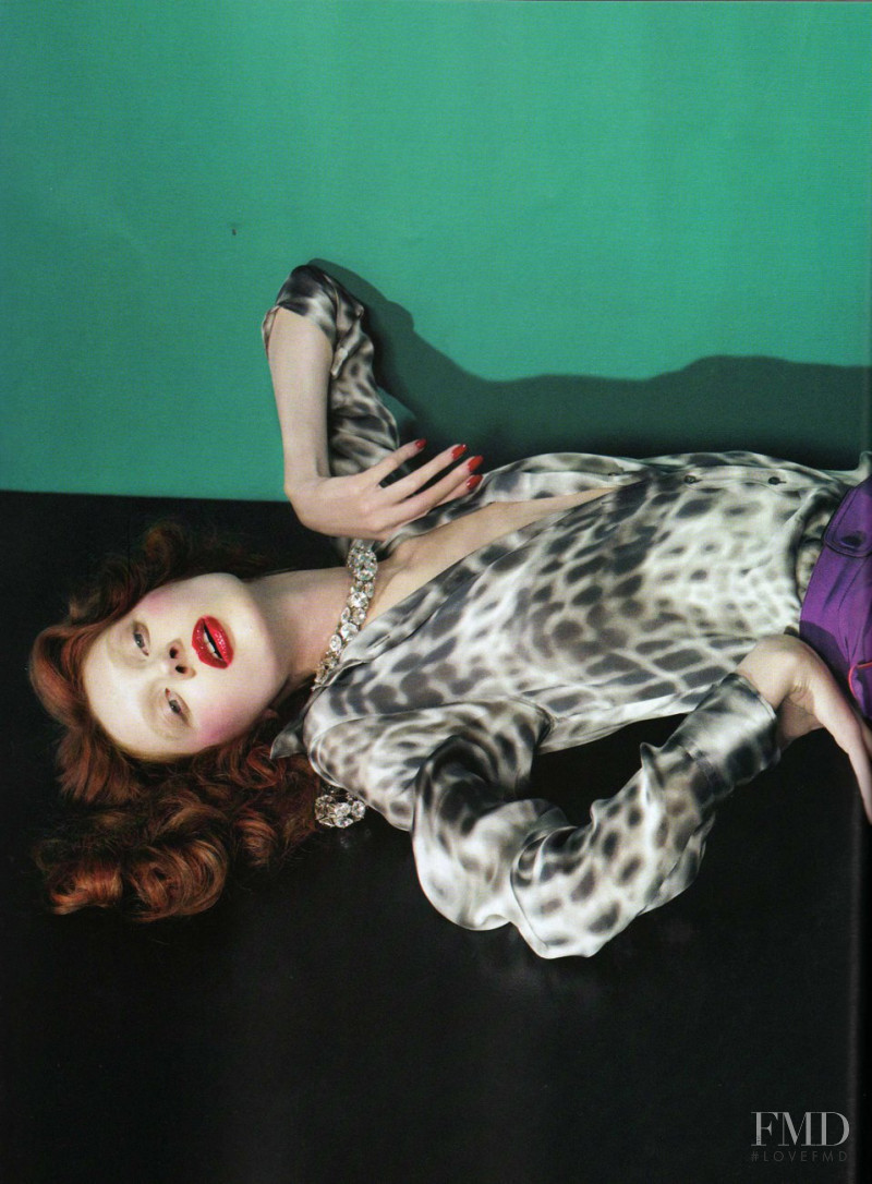 Olga Sherer featured in Dressed To Kill, July 2007