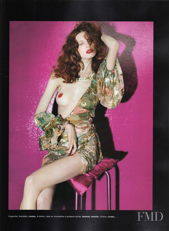 Olga Sherer featured in Dressed To Kill, July 2007