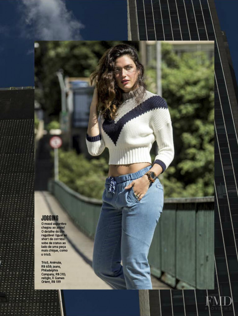 Nathalia Novaes featured in Jeans Parade, March 2017