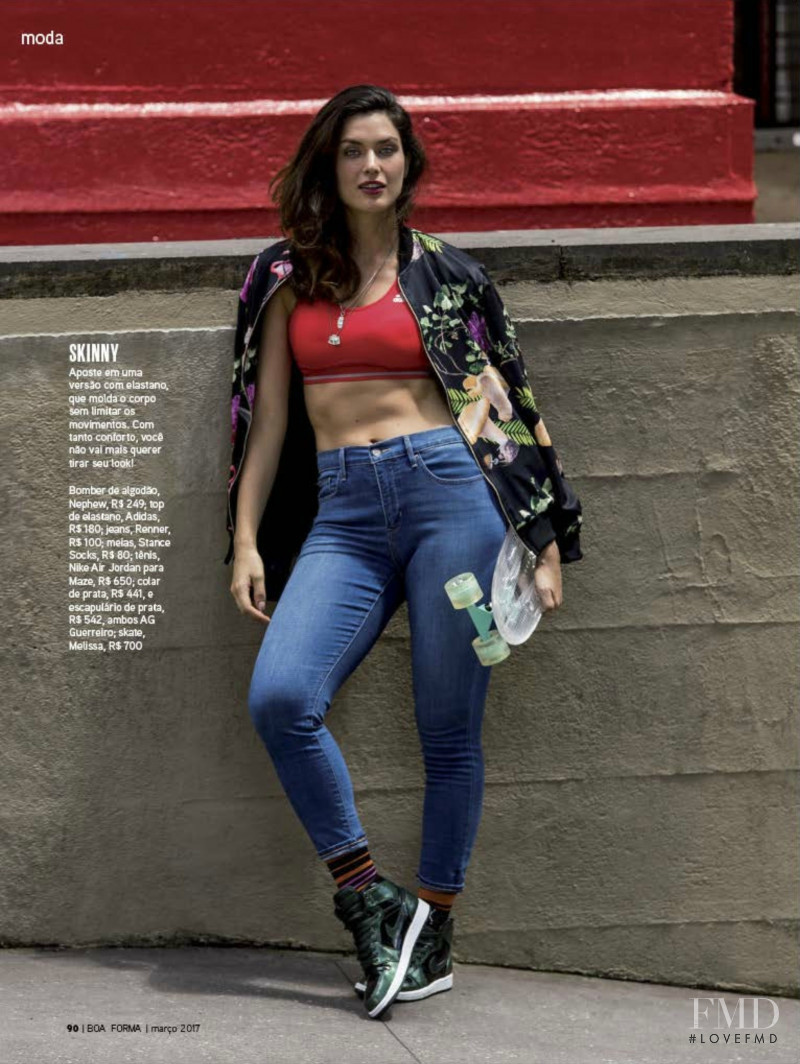 Nathalia Novaes featured in Jeans Parade, March 2017