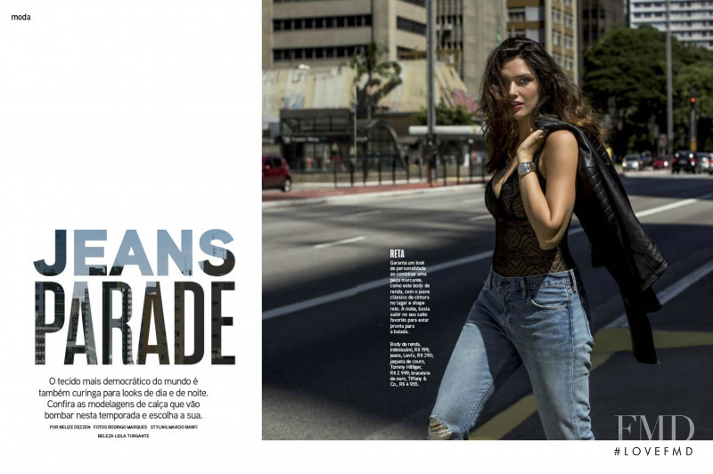 Nathalia Novaes featured in Jeans Parade, March 2017