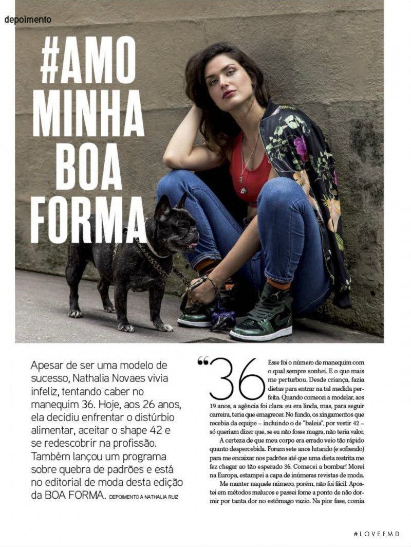 Nathalia Novaes featured in Jeans Parade, March 2017