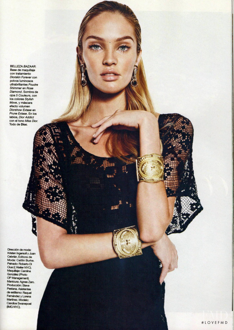 Candice Swanepoel featured in A Solas, April 2012