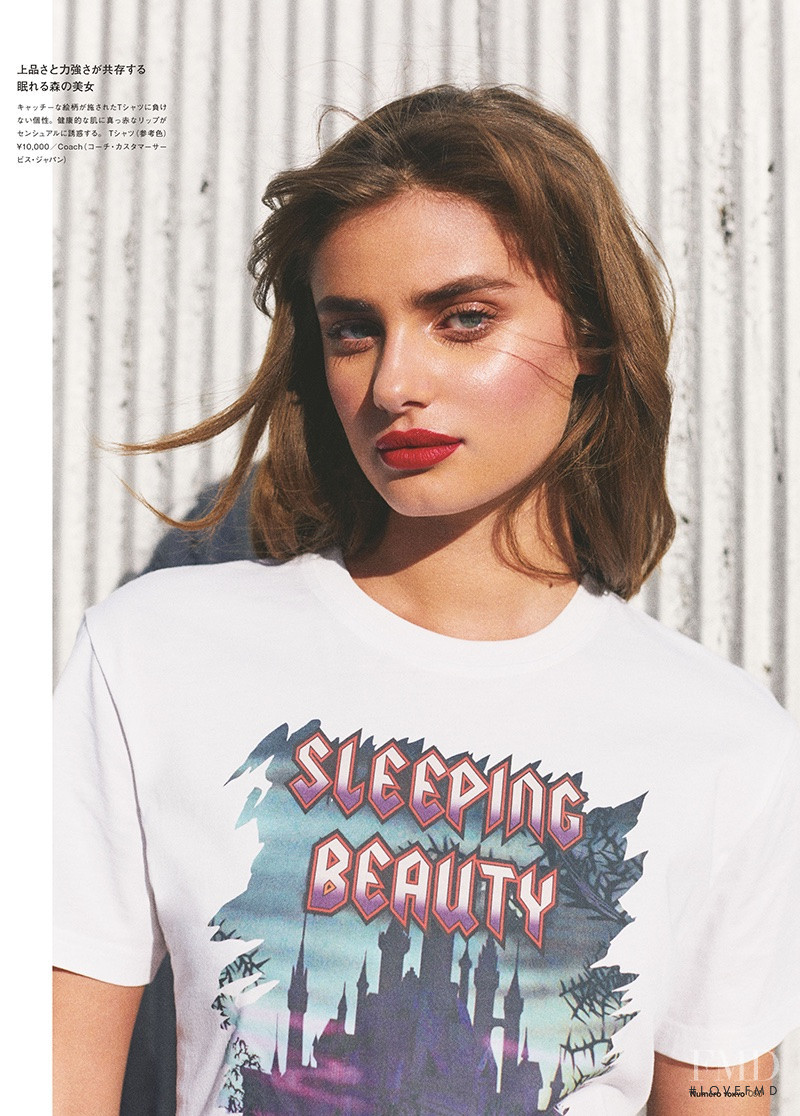 Taylor Hill featured in Taylor, Dressed Down, July 2018