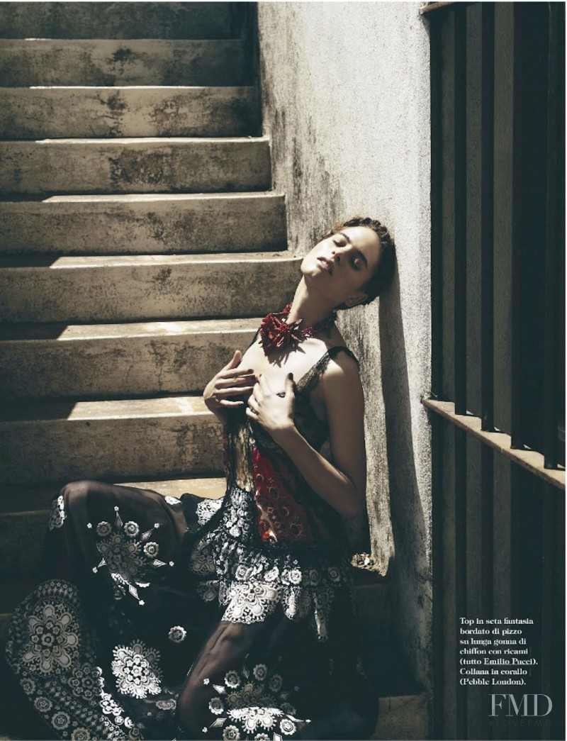 Vanessa Hegelmaier featured in Pizzo per Passione, February 2012