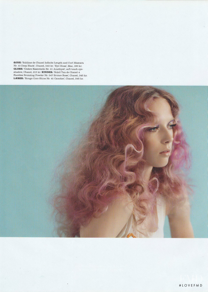 Ulrikke Hoyer featured in Pastel Pleasure, September 2011