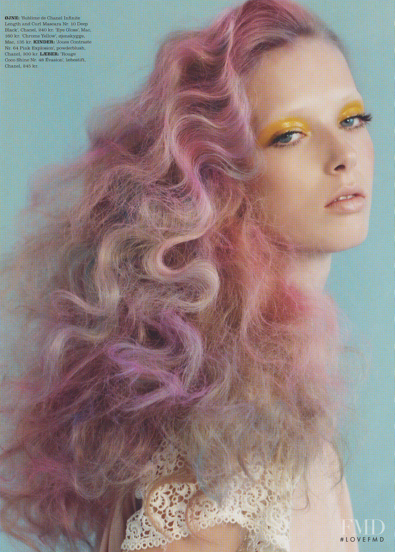 Ulrikke Hoyer featured in Pastel Pleasure, September 2011