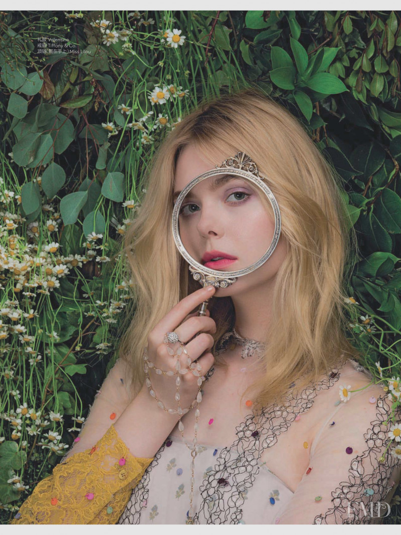 Elle Fanning, August 2018