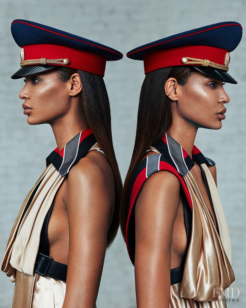 Joan Smalls featured in Nostalgia, October 2018