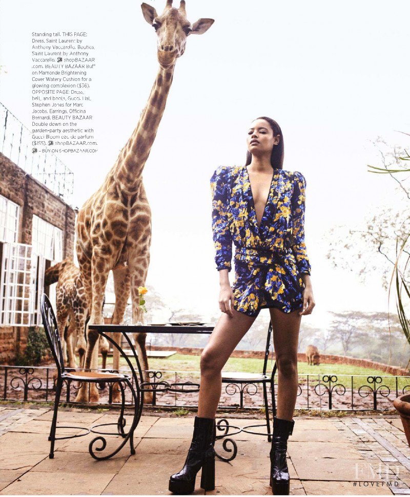 Malaika Firth featured in The New Florals, August 2018