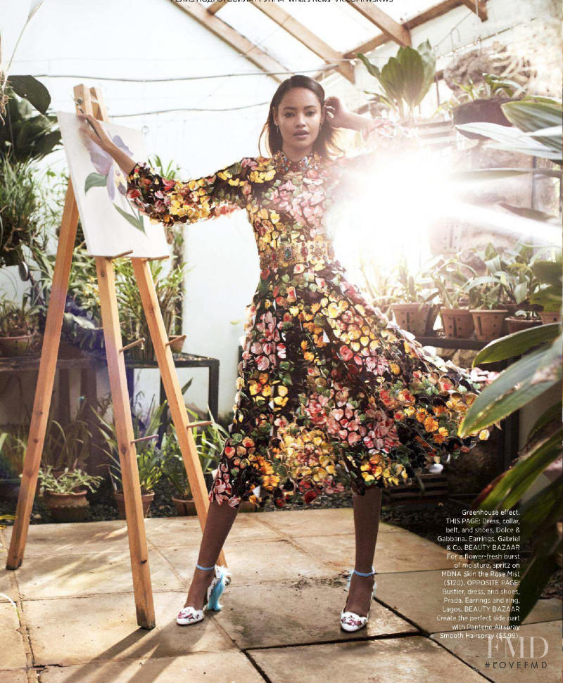 Malaika Firth featured in The New Florals, August 2018