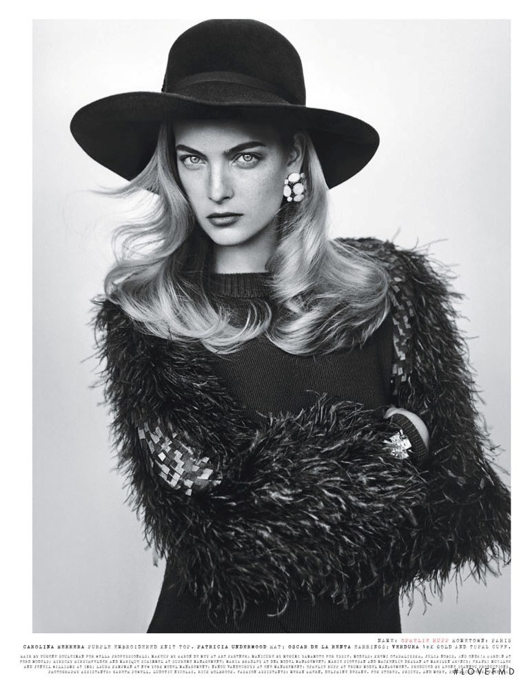 Ophelie Rupp featured in Natural Selection, August 2012