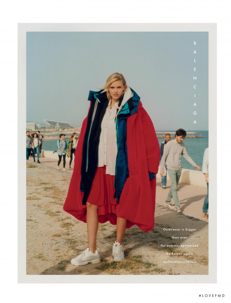 Lara Stone featured in On Holiday With Lara Stone, August 2018