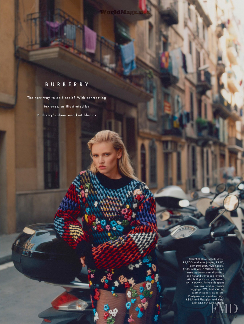 Lara Stone featured in On Holiday With Lara Stone, August 2018