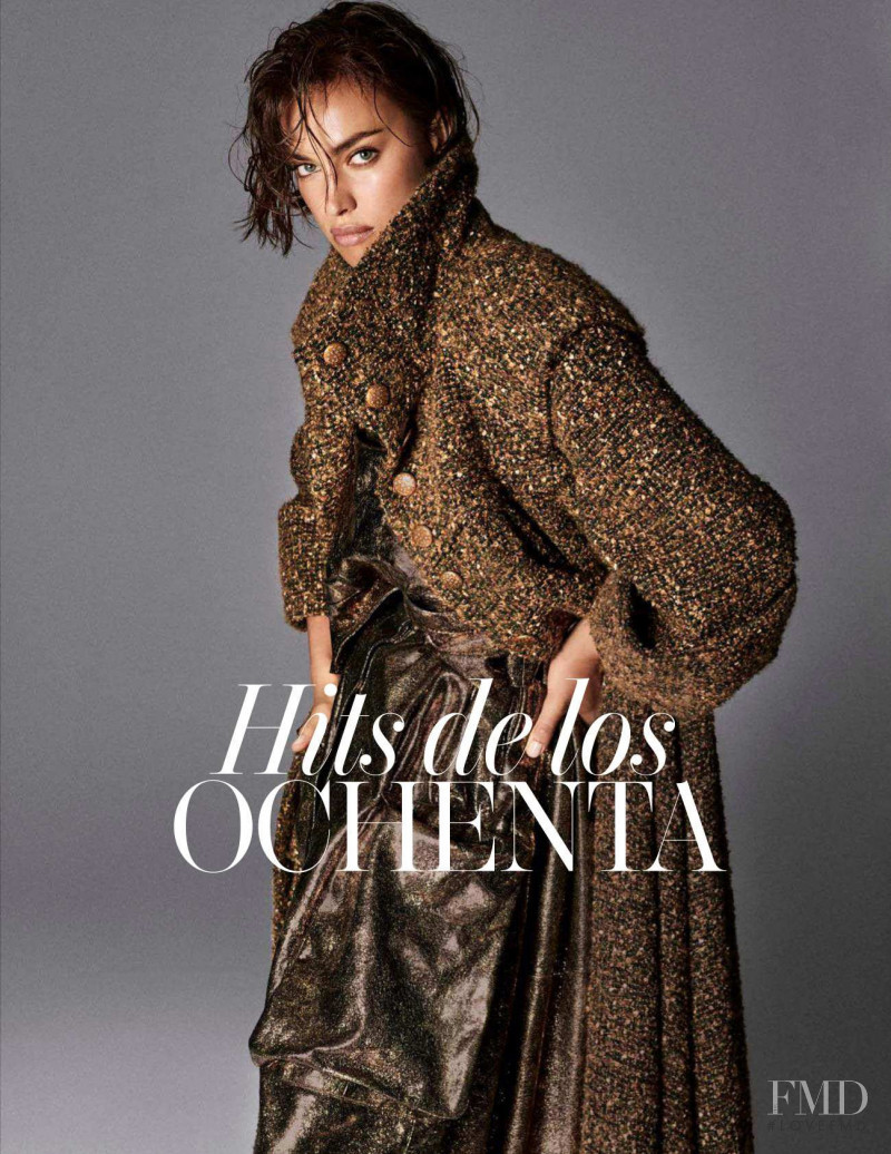 Irina Shayk featured in Hits de los Ochenta, September 2018