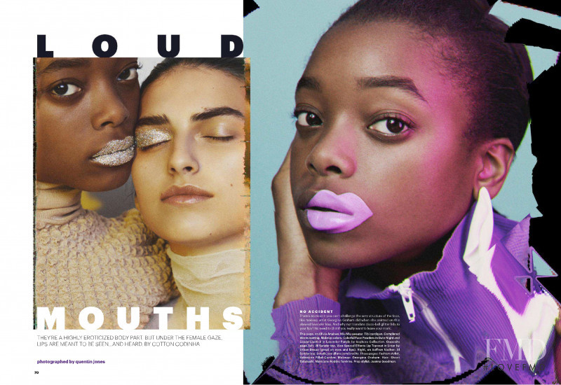 Olivia Anakwe featured in Loud Mouths, September 2018